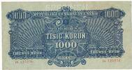 Tschechien, Czechoslovakia / Tschechoslowakei 1000 Kronen Korun Banknote, SPECIMEN -