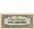 Philippinen,Japanische Besetzung 1 Centavo Banknote -