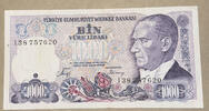 Türkei 1000 Lira Banknote -