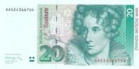 Deutschland BRD 20 Deutsche Mark DM 1991 Standardnote, AA/U unc 30.34 £  +  8.67 £ shipping