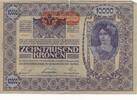 Österreich 10000 Kronen Banknote -