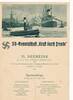 Passagierschiff Monte Sarmiento 24. Juli 1936 3. Reich, Deutschland Informationsblatt Speisenfolge 31. Norwegenfahrt für die NS-Gemeinschaft II