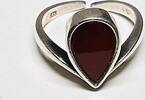  Silberschmuck 835er Silber Teardrop Verstellbarer Silberring getragen u... 16.47 £  +  8.67 £ shipping