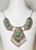 Silberschmuck 925er Silber Silberton- Jade - Edelstein Anhänger- Halskette, Silber Halskette -