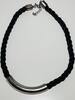  Collier Kette Schwarze dicke Halskette mit Metallakzent getragen und be... 25.14 £  +  8.67 £ shipping