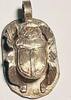 Silberschmuck 925er Silber Vintage Massiv Silber Groß Skarabäus Anhänger -
