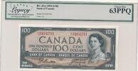 Kanada $ 100 Dollars 1954 Banknote, Serie: A/J3464791 UNC, Legacy 63 PPQ 416.14 £  +  13.00 £ shipping