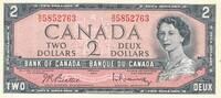 Kanada $ 2 Dollars 1954 Banknote, Serie: N/U5852763 unc 56.35 £  +  8.67 £ shipping