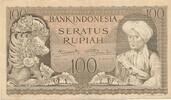 Indonesien 100 Rupiah 1952 Banknote III 82.36 £  +  8.67 £ shipping