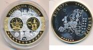 Europa Moderne Medaille Italien , vergoldet -