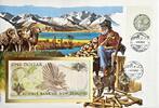 Neuseeland, Mount Cook 1 Dollar Banknote -