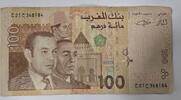 Marokko 100 Dirhams Banknote, Mohammed VI -