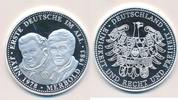 Deutschland Medaille Moderne Medaille Feinsilber erste deutsche im All Jähn Merbold -