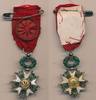 Frankreich Orden der Ehrenlegion Offizier , 3. Republik 17870 - 1940, am orig.Band -