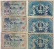 Deutschland Reichsbanknoten Ein Hundert Mark 1903,1905,1907 -