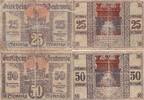 Zeulenroda 25 50 Pfennig Notgeld 2 Stück -