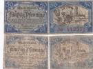 Zwiekau 50 Pfennig Notgeld 2 Stück -