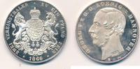 Hannover Moderne Neuprägung 1980 vom Vereinstaler ( 1866 ) Georg der V.( Medaille ) -