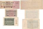 Deutschland 50 100 Millionen Mark Reichsbanknote 3 Stück Inflation -