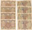 Mannheim 10 Tausend Mark 4 Banknoten der Badischen Bank -