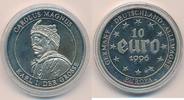 Medaille 1996 , die ersten Euro-Prägungen , Karl I. der Große -