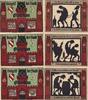Glauchau 3x 50 Pfennig Drei Notgeldscheine aus Glauchau -