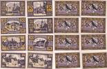 Merseburg 8x 50 Pfennig 8 Notgeldscheine Notgeld -