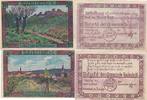 Neinstedt 10 50 Pfennig Zwei Notgeldscheine aus Neinstedt -