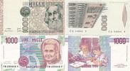 Italien Banknoten 2 x 1000 Lire 1982/90 -