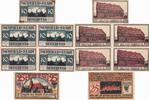 Bitterfeld 5x 10 Pfennig 1x 25 Pfennig Sechs Notgeldscheine aus Bitterfeld -