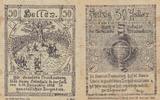 Österreich 50 Heller Notgeldgeldschein Frankenburg -