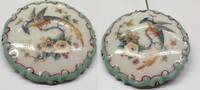 Brosche Nadel Porzellan Rosenthal D: ca. 4,5 cm -