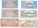 Bhutan 1 2 5 Ngultrum Geldschein Banknote 3 Stück -