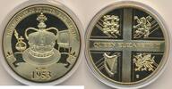 England Moderne Medaille Krönung v. Elizabeth II. -