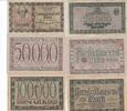 Deutschland Deutsches Reich 20 50 100 Tausend Mark Notgeldschein Notgeld Stuttgart Württembergische Notenbank 3 Scheine -