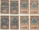 Deutschland Deutsches Reich 25 50 75 100 Pfennig Notgeldschein Notgeld Stadt Celle Hannover Niedersachsen 4 Scheine -