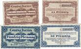 Deutschland Deutsches Reich 25 50 Pfennig Notgeldschein Notgeld Handelskammer Hannover Niedersachsen 2 Scheine -