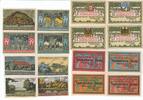 Deutschland Deutsches Reich Je 4x 50 75 Pfennig Notgeldschein Notgeld Gemeinde BORDESHOLM Schleswig-Holstein 8 Scheine -
