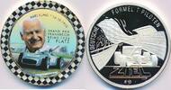 Deutschland Moderne Medaille Sport Formel 1 Karö Kling, 16.10.1910, Deutsche Formel 1 Piloten Automobile Rennen -