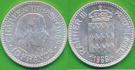 Monaco 10 Francs Silbermünze Rainier III. (1949-2005) Charles III -