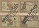 Deutsches Reich Deutschland 10 Mark Notgeld Notgeldschein Landau Bayern -