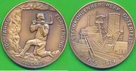 Deutschland Bergbau Medaille Steinkohlenbergwerk Osterfeld Oberhausen Glückauf 100 jahre Förderung 1879-1979 -