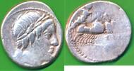 Antike - Römische Republik 1 Denar Gott Jupiter , C. Gargonius, M. Vergilius, Ogulnius -