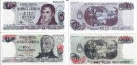 Argentinien 10 Pesos Banknote Geldscheine 10 Pesos 2 Scheine unc -