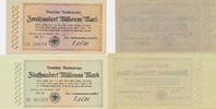 Deutschland Deutsches Reich Weimarer Republik 200 und 500 Millionen Mark, 2 Scheine Deutsche Reichsbahn Berlin -