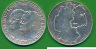 Deutschland DDR 1000er Silber Medaille Das Deutsche Gespräch zu Erfurt, Feinsilber -