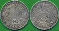Deutsches Reich Deutschland 1 Mark Kaiserreich, großer Adler -