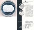 Medaille Feinsilber "Höhepunkte der deutschen Geschichte" Währungsunion -