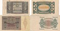 Deutsches Reich Deutschland 2und 5 Millionen Mark, 2 Scheine 2x Reichsbanknoten -