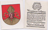 Deutschland-Altdeutschland Wappen-Schau Serie 11 Bild 7 Hagenow ( Mecklenburg ) -